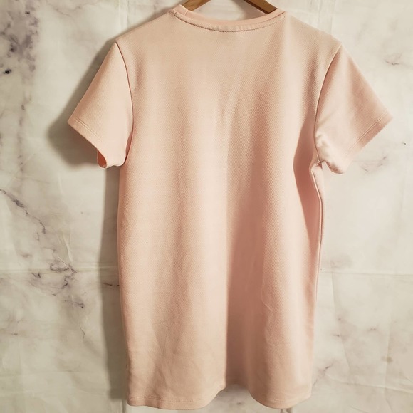 ADIDAS Pink White Short Sleeve Shirt - Picture 6 of 9